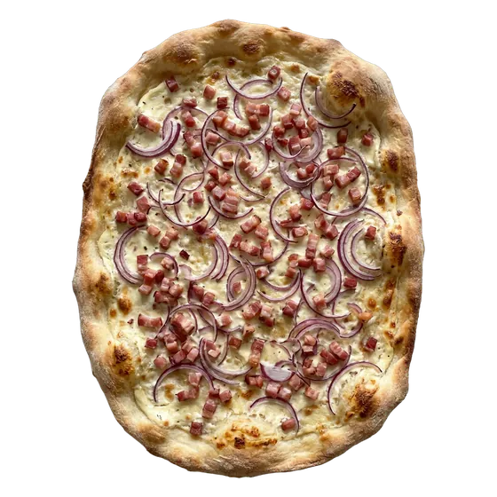 Flammkuchen Speck-Zwiebel